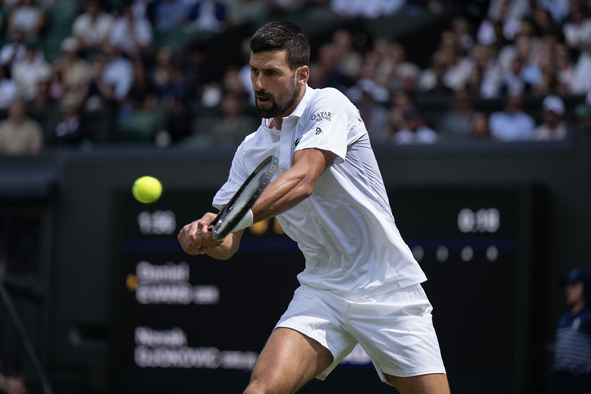 Novak Djokovic at Wimbledon 2025 - Image Source: Getty